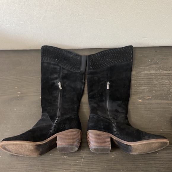 Women’s size 7.5 lucky brand black boot - Picture 4 of 7